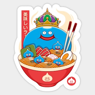 King Slime Ramen Sticker